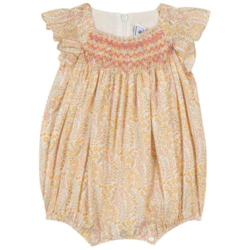 Tartine et Chocolat Blomstret Romper Gul | Gul | 6 months