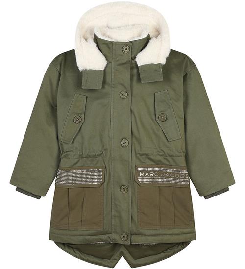 Se Little Marc Jacobs Frakke - Winter Moss ved KidsWorld