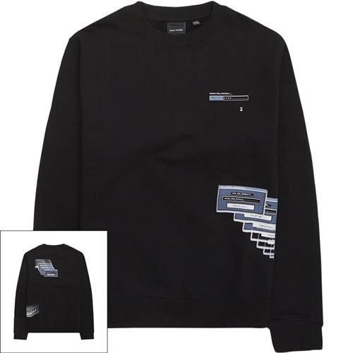 Se Daily Paper Pop Up Sweatshirt Black ved Quint