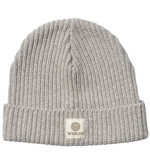 Wheat Wheat Hue - Strik - Beanie Mimpa - Grey Melange