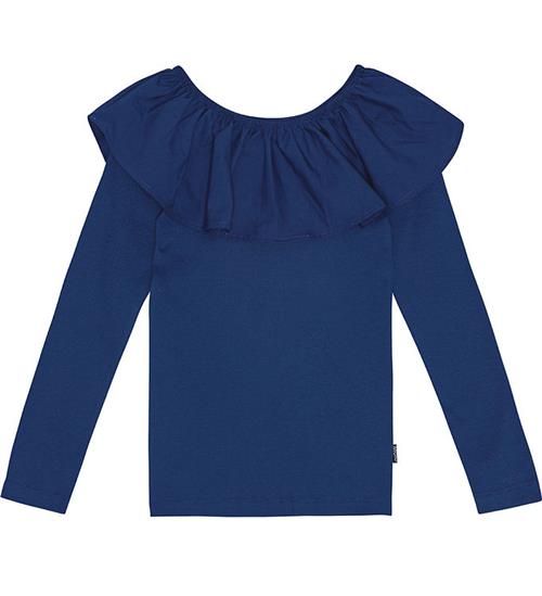 Se Molo Molo T-shirt - Rib - Renate - Vibrant Blue ved KidsWorld