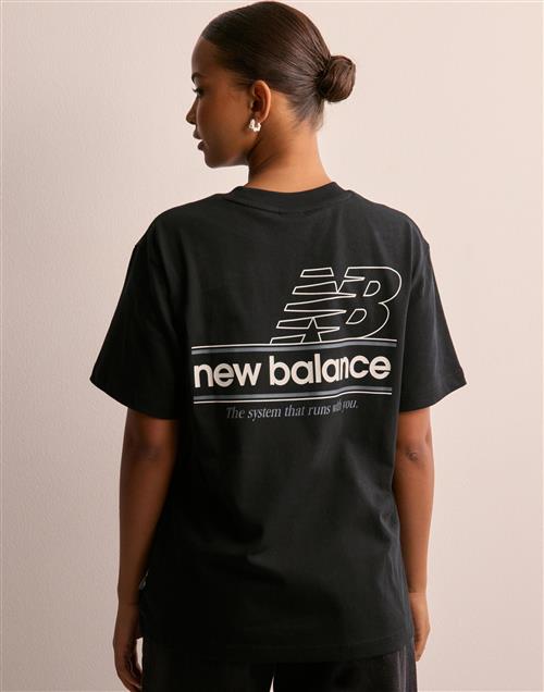 New Balance - Sort - Athletics Relaxed T-shirt