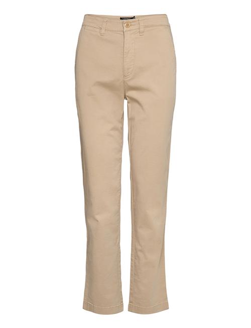 Se Lauren Ralph Lauren Slim Fit Stretch Chino Pant Lauren Ralph Lauren Beige ved Booztlet