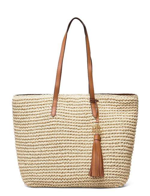 Lauren Ralph Lauren Crochet Straw-Whitney 29-Tte-Med Lauren Ralph Lauren Beige