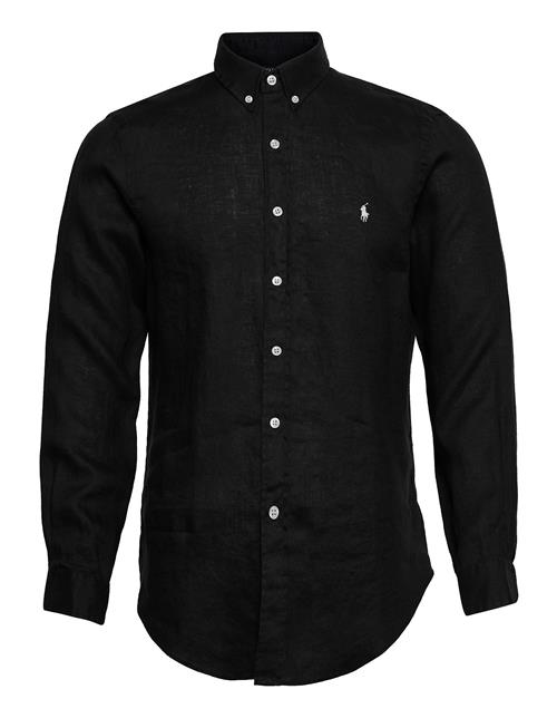 Polo Ralph Lauren Slim Fit Linen Shirt Polo Ralph Lauren Black