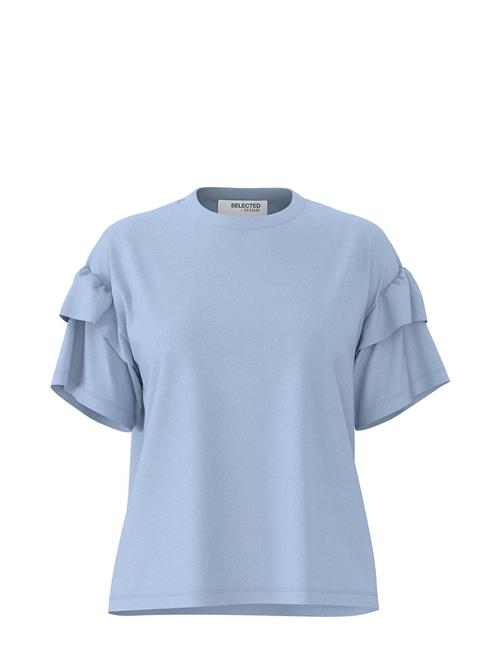 Selected Femme Slfrylie Ss Florence Tee M Noos Selected Femme Blue