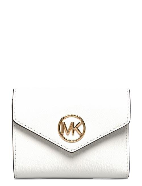 Se Michael Kors Md Env Trifold Michael Kors White ved Booztlet