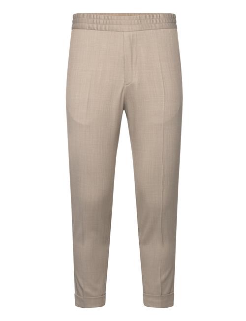 Se Filippa K Terry Cropped Trousers Filippa K Cream ved Booztlet