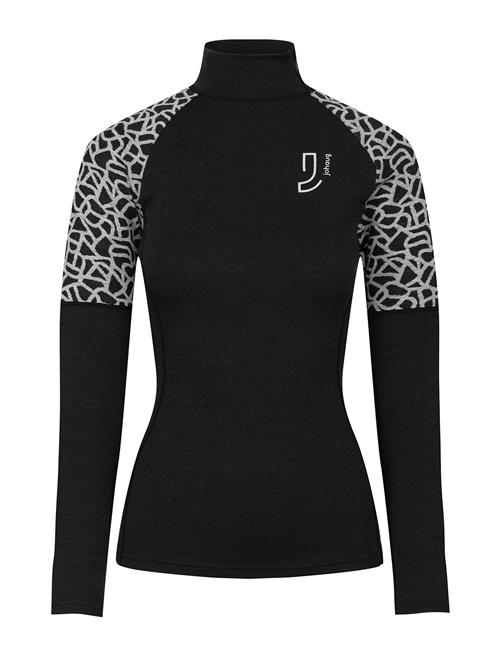 Johaug Win Wool Half Zip Johaug Black