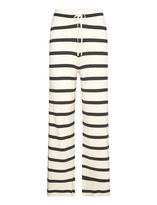 Moshi Moshi Mind Seek Rib Pants Stripe Moshi Moshi Mind Cream