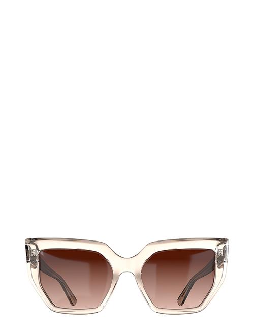 Se Corlin Eyewear Lisa Champagne Gradual Brown Corlin Eyewear Pink ved Booztlet