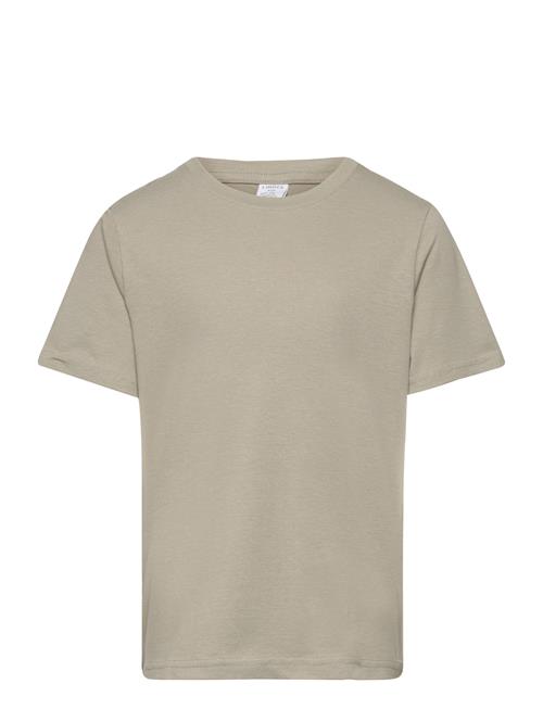 Lindex T Shirt Regular Solid Lindex Khaki