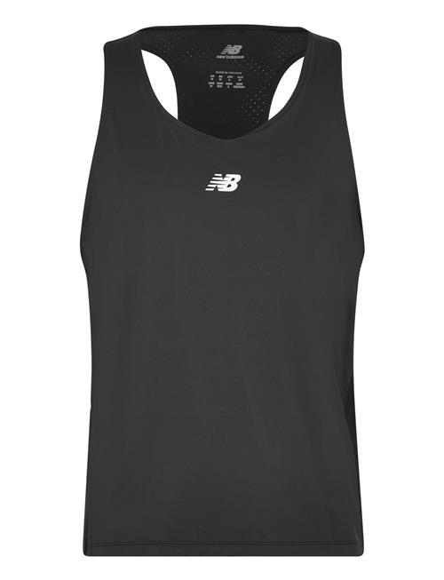 New Balance Nb Athletics Racing Singlet New Balance Black