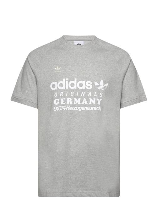 Se adidas Originals Grf Tee Adidas Originals Grey ved Booztlet