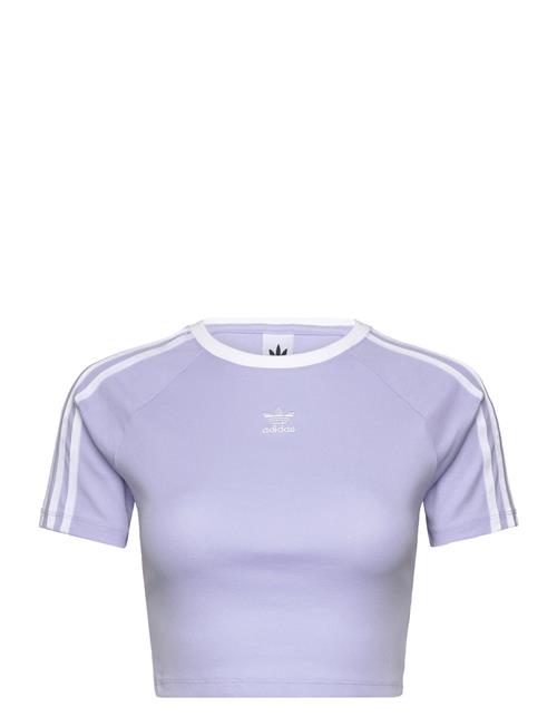 adidas Originals 3 S Baby Tee Adidas Originals Purple