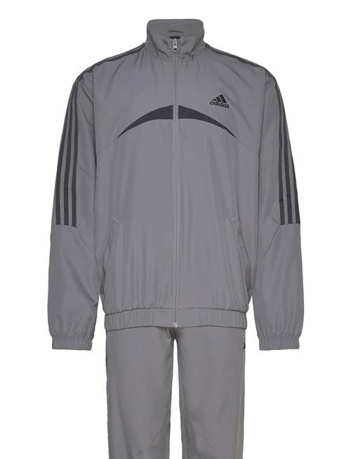 Se adidas Sportswear M Wvn No Hd Ts Adidas Sportswear Grey ved Booztlet