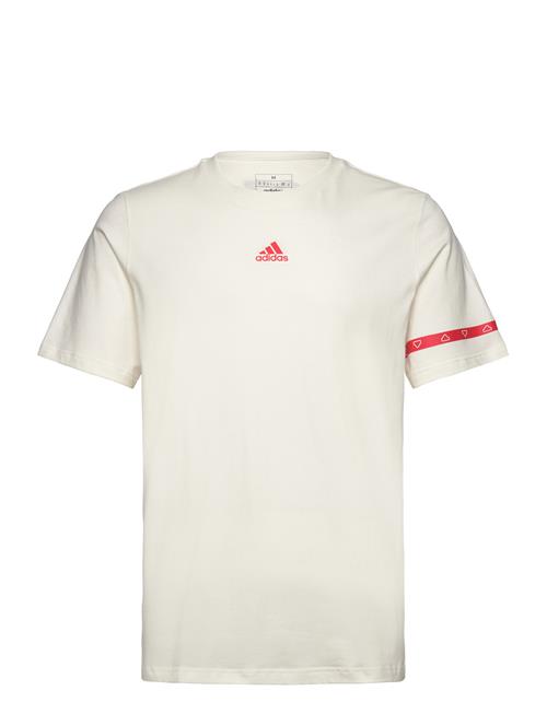 adidas Sportswear M Bl Col Ss T Adidas Sportswear Beige