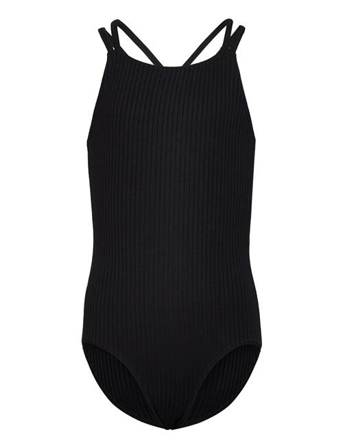 Lindex Swimsuit Bg Rib Lindex Black