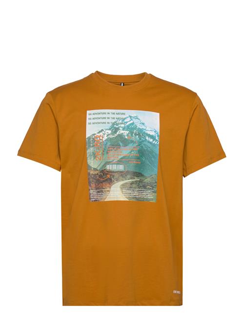 Fat Moose Riff Cotton Tee Fat Moose Orange