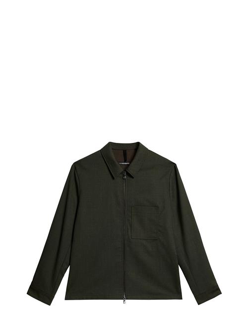 J. Lindeberg Julius Flannel Overshirt J. Lindeberg Khaki