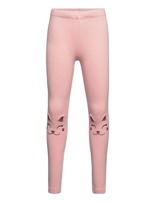 Lindex Leggings Cat On Knees Lindex Pink