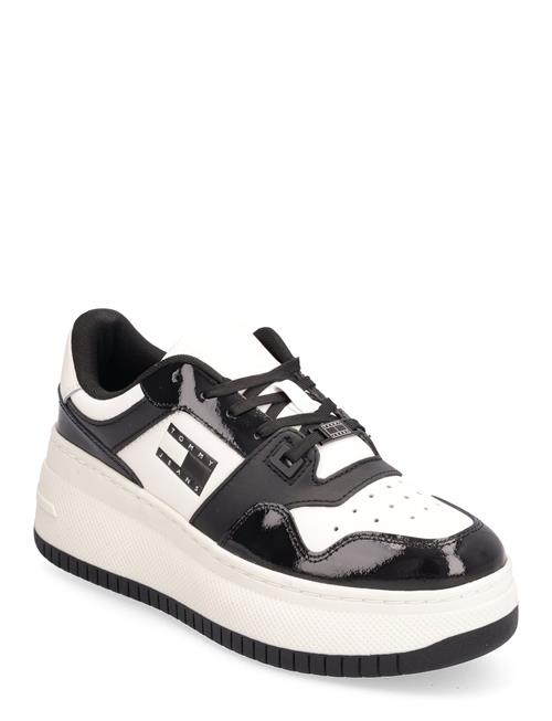 Tommy Hilfiger Tjw Retro Basket Flatform Patent Tommy Hilfiger White