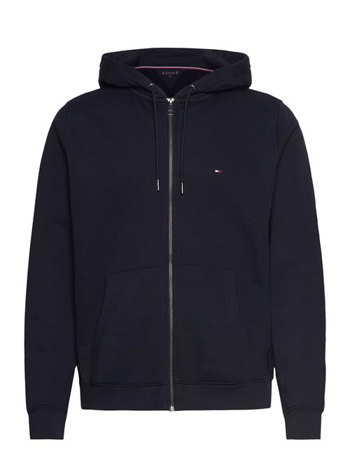 Se Tommy Hilfiger Im Na Flag Logo Zip Thru Hoody Tommy Hilfiger Navy ved Booztlet