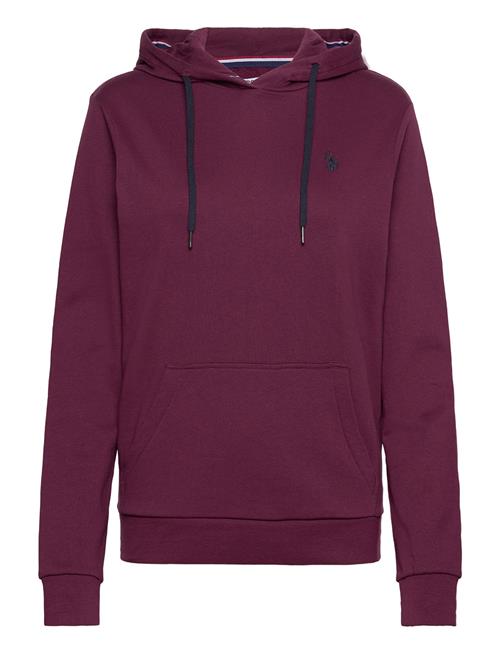 U.S. Polo Assn. Uspa Sweat Hoodie Aba Women U.S. Polo Assn. Burgundy