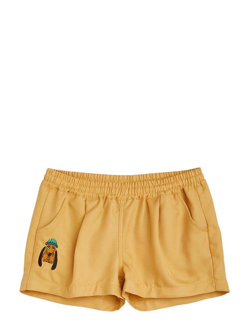 Mini Rodini Bloodhound Emb Woven Shorts Mini Rodini Beige