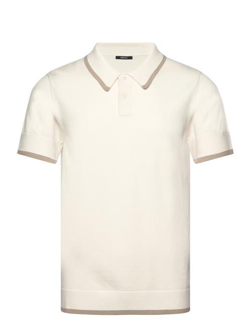 Se Denham Eaton Polo Denham Beige ved Booztlet