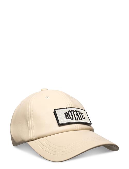 ROTATE Birger Christensen Cap With Patch ROTATE Birger Christensen Beige