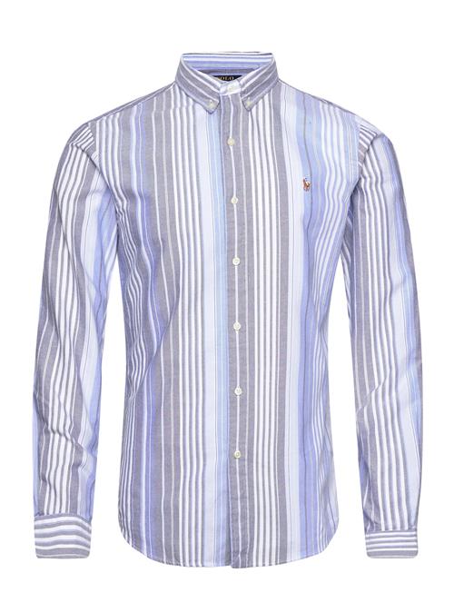 Polo Ralph Lauren Slim Fit Striped Oxford Shirt Polo Ralph Lauren Blue