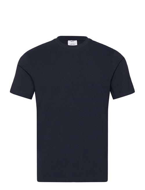 Se Mango Stretch Cotton T-Shirt Mango Navy ved Booztlet