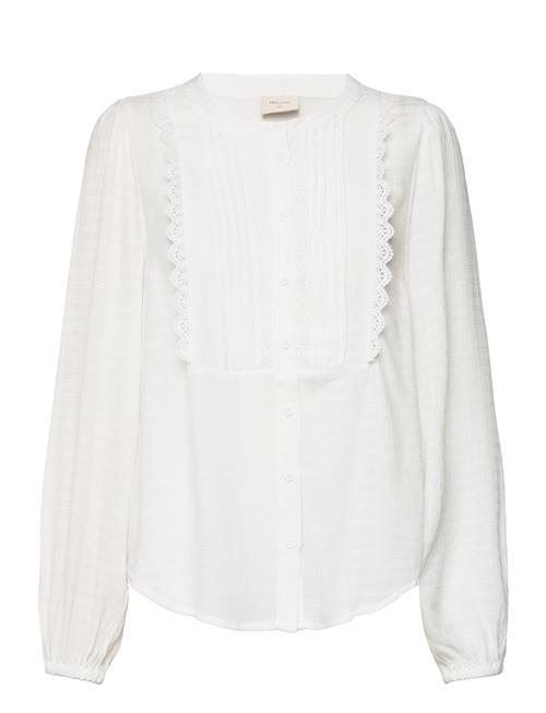 Se FREE/QUENT Fqshu-Blouse FREE/QUENT White ved Booztlet