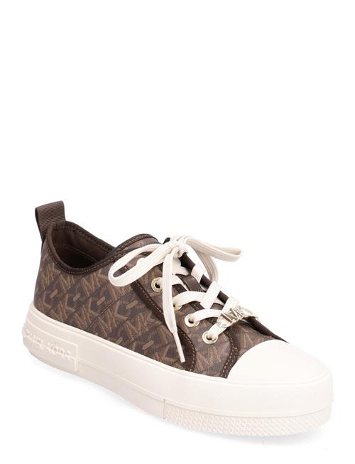 Michael Kors Evy Lace Up Michael Kors Brown