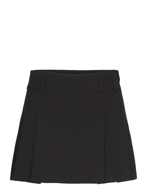 Mango Pleated Mini-Skirt Mango Black