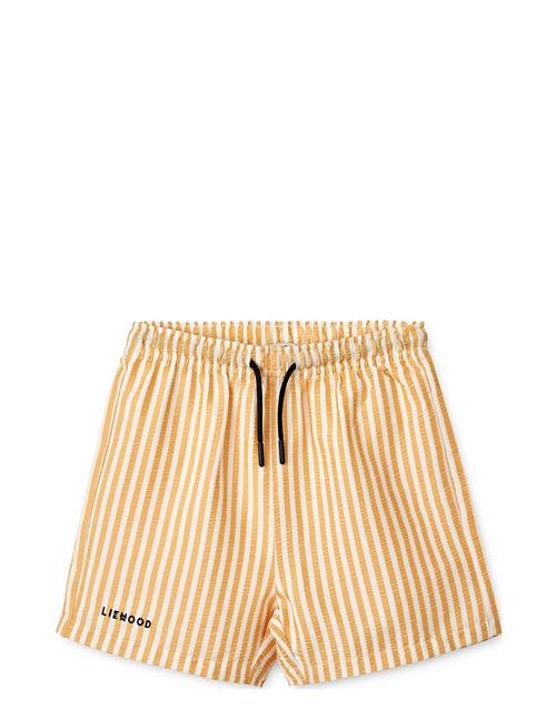 Liewood Duke Stripe Board Shorts Liewood Yellow