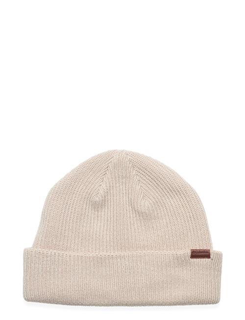 Se Columbia Sportswear Portside Fisherman Beanie Columbia Sportswear Cream ved Booztlet