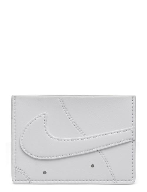 Se NIKE Equipment Nike Icon Air Force 1 Card Wallet NIKE Equipment White ved Booztlet