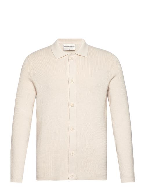 Bruun & Stengade Bs Haakon Regular Fit Knitwear Bruun & Stengade Cream