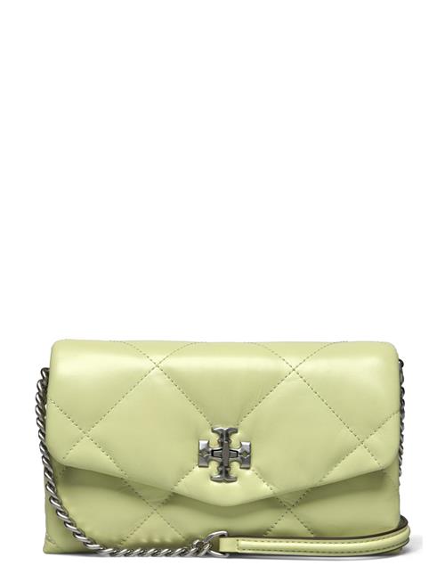 Se Tory Burch Kira Diamond Quilt Chain Wallet Tory Burch Green ved Booztlet