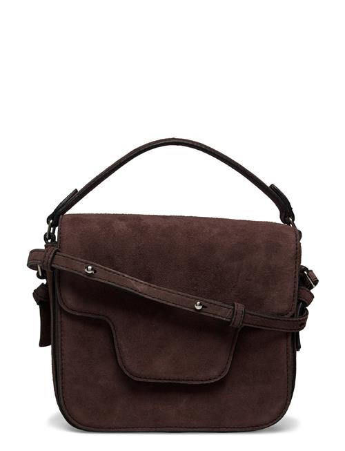 Se Becksöndergaard Suede Iris Bag Becksöndergaard Brown ved Booztlet