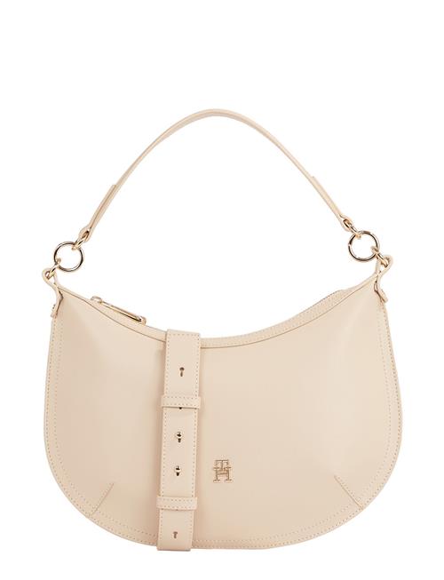 Se Tommy Hilfiger Th Chic Shoulder Bag Tommy Hilfiger Beige ved Booztlet