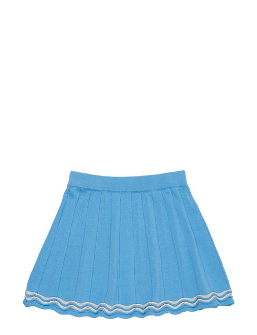 Copenhagen Colors Lt. Knitted Tennis Skirt Copenhagen Colors Blue