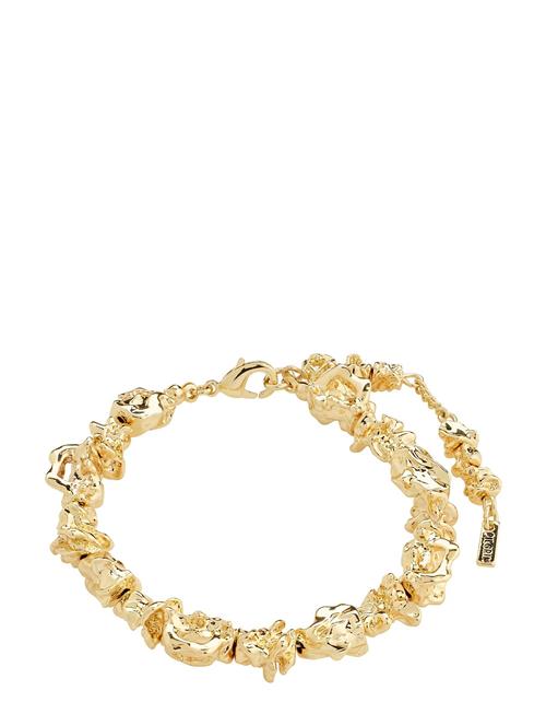 Se Pilgrim Act Recycled Bracelet Pilgrim Gold ved Booztlet