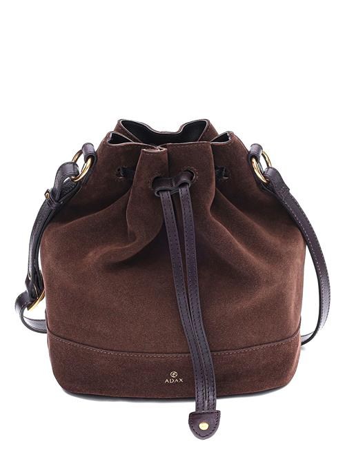 Se Adax Rozzano Bucket Bag Laila Adax Brown ved Booztlet