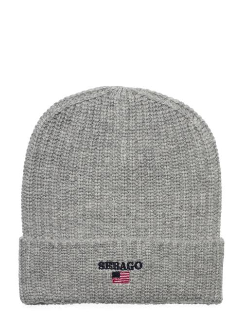 Draft Ribbed Beanie Sebago Grey