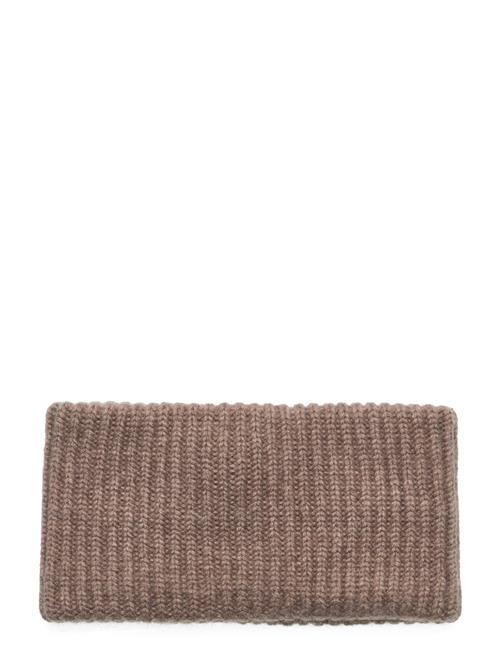 Davida Cashmere Rib Headband Davida Cashmere Beige