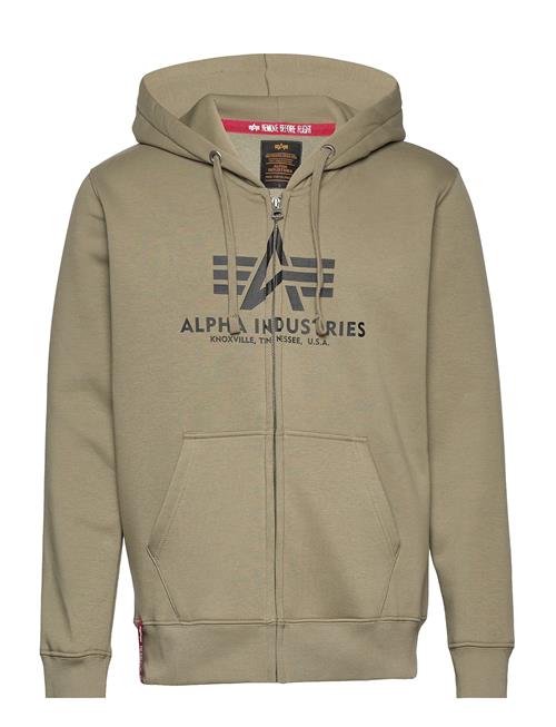 Alpha Industries Basic Zip Hoodie Alpha Industries Khaki