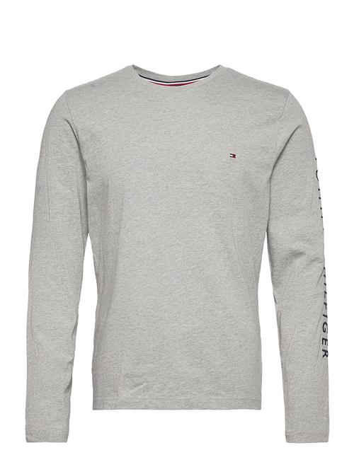 Tommy Logo Long Slee Tommy Hilfiger Grey